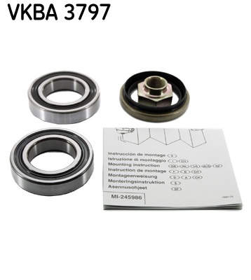 Kit cuscinetto ruota SKF VKBA3797